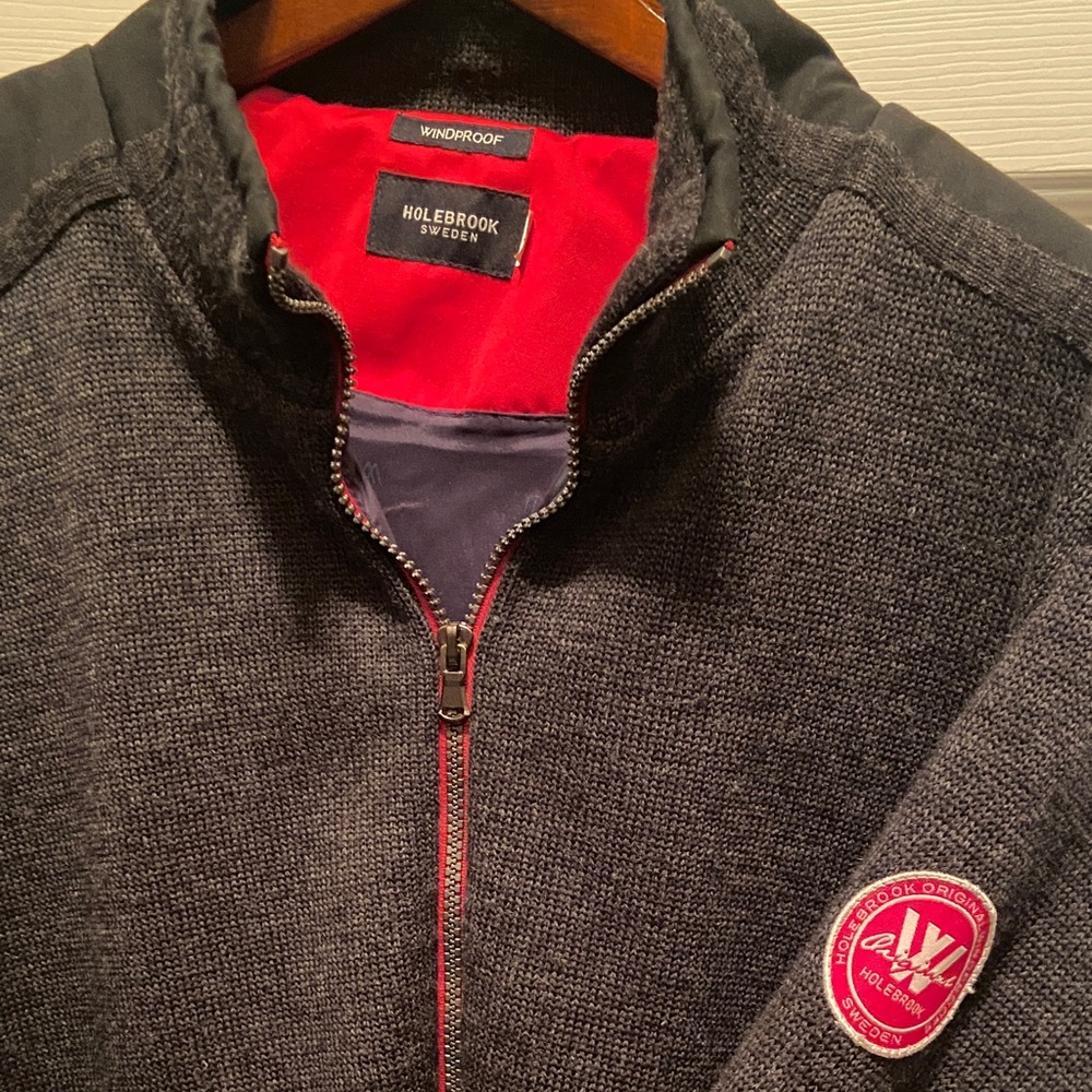 Holebrook Men's Black Windbreaker